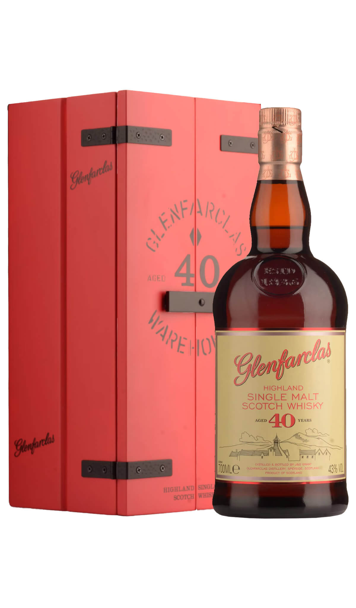 Find out more, explore the range and purchase Glenfarclas 40 Year Old Single Malt Scotch Whisky 700mL available online at Wine Sellers Direct - Australia's independent liquor specialists.