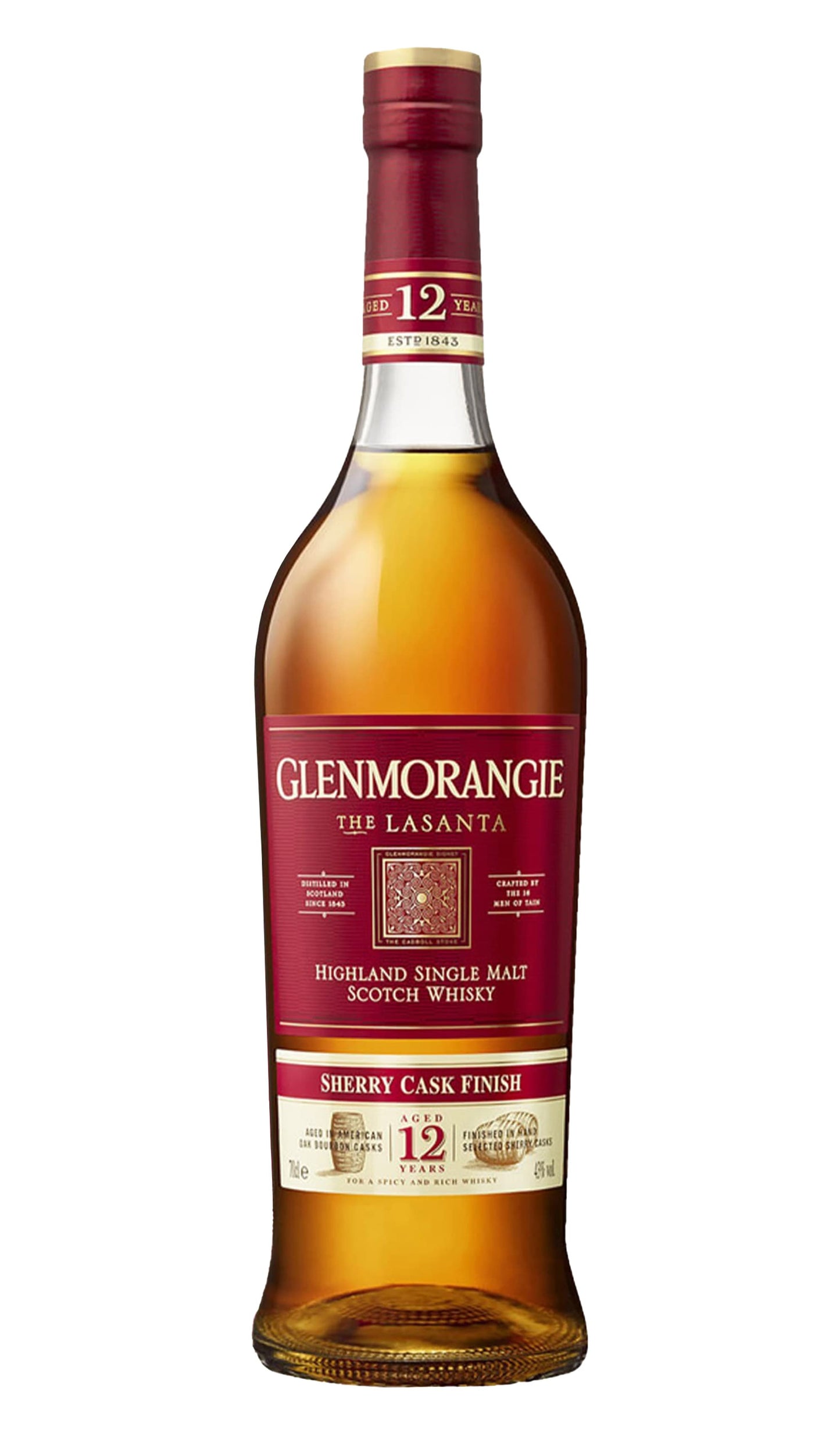 Find out more or buy Glenmorangie 'The Lasanta' 12 Year Old Single Malt Scotch Whisky 700ml online at Wine Sellers Direct's best prices - Australia’s independent liquor specialists.