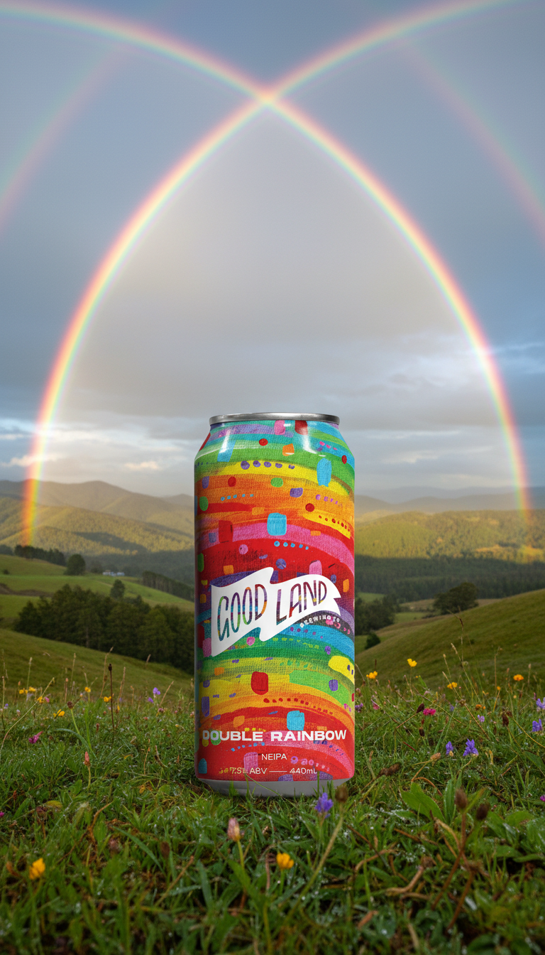 Find out more or buy Good Land Double Rainbow NEIPA 440ml online at Wine Sellers Direct - Australia’s independent liquor specialists.