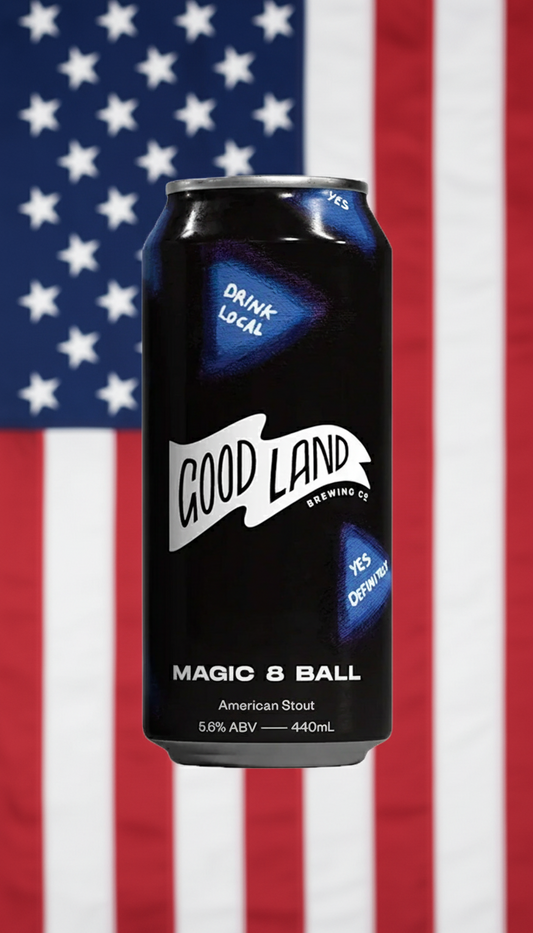 Find out more or buy Good Land Magic 8 Ball Stout 440ml online at Wine Sellers Direct - Australia’s independent liquor specialists.