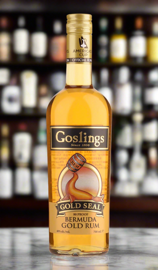Buy Goslings Gold Seal Bermuda Gold Rum 700mL available at Wine Sellers Direct's best prices.