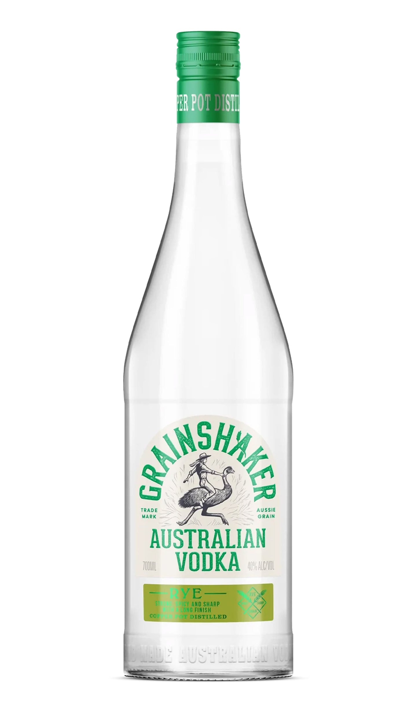 Find out more or buy Grainshaker Australian Rye Vodka 700mL available at Wine Sellers Direct's best prices - Australia's independent liquor specialists.