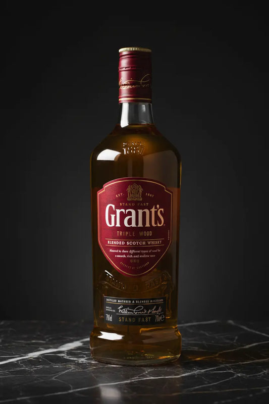 Buy Grant's Triple Wood Blended Scotch Whisky 700ml online at Wine Sellers Direct's best prices.