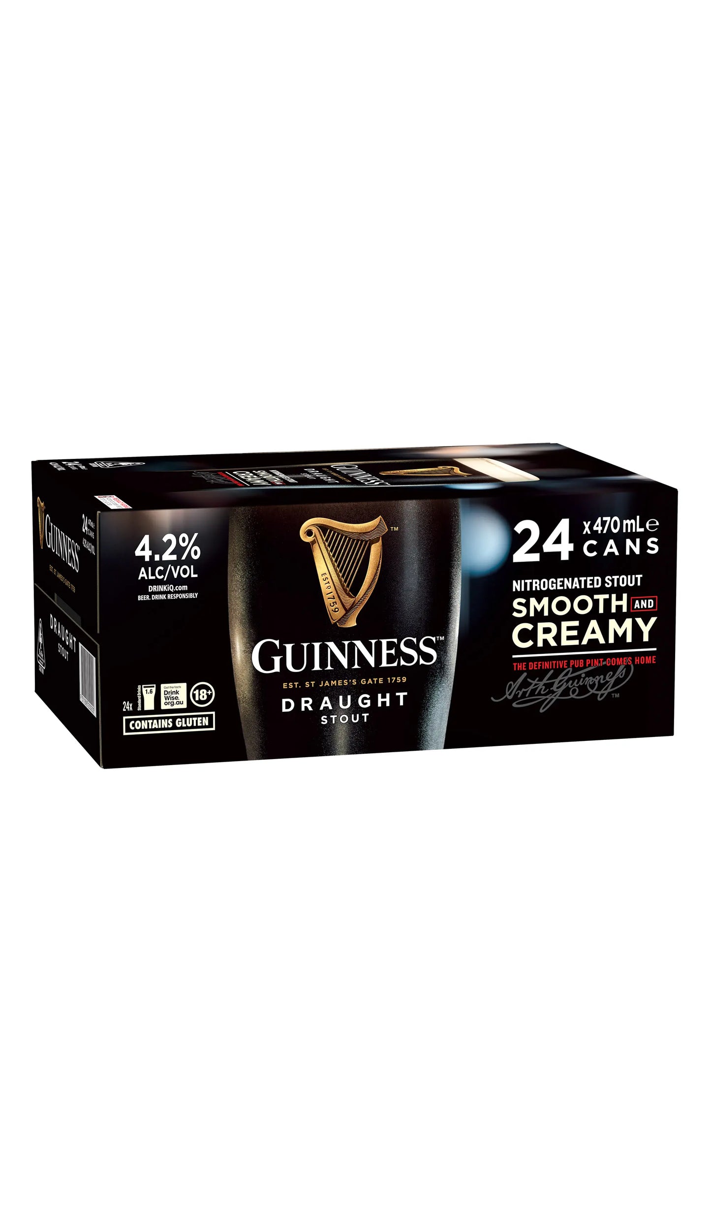 Buy Guinness Draught Stout at Wine Sellers Direct's best prices.