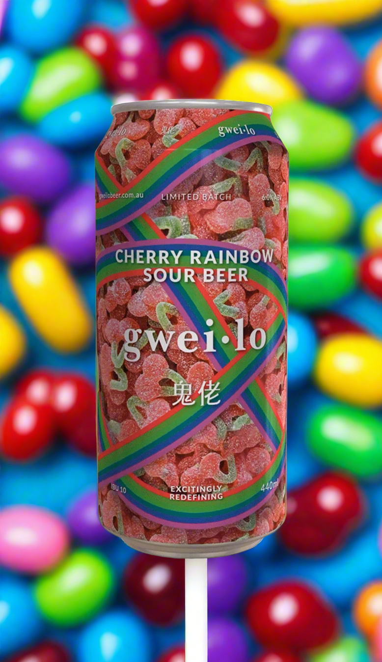 Find out more or buy Gweilo Cherry Rainbow Sour Beer 440ml online at Wine Sellers Direct - Australia’s independent liquor specialists.