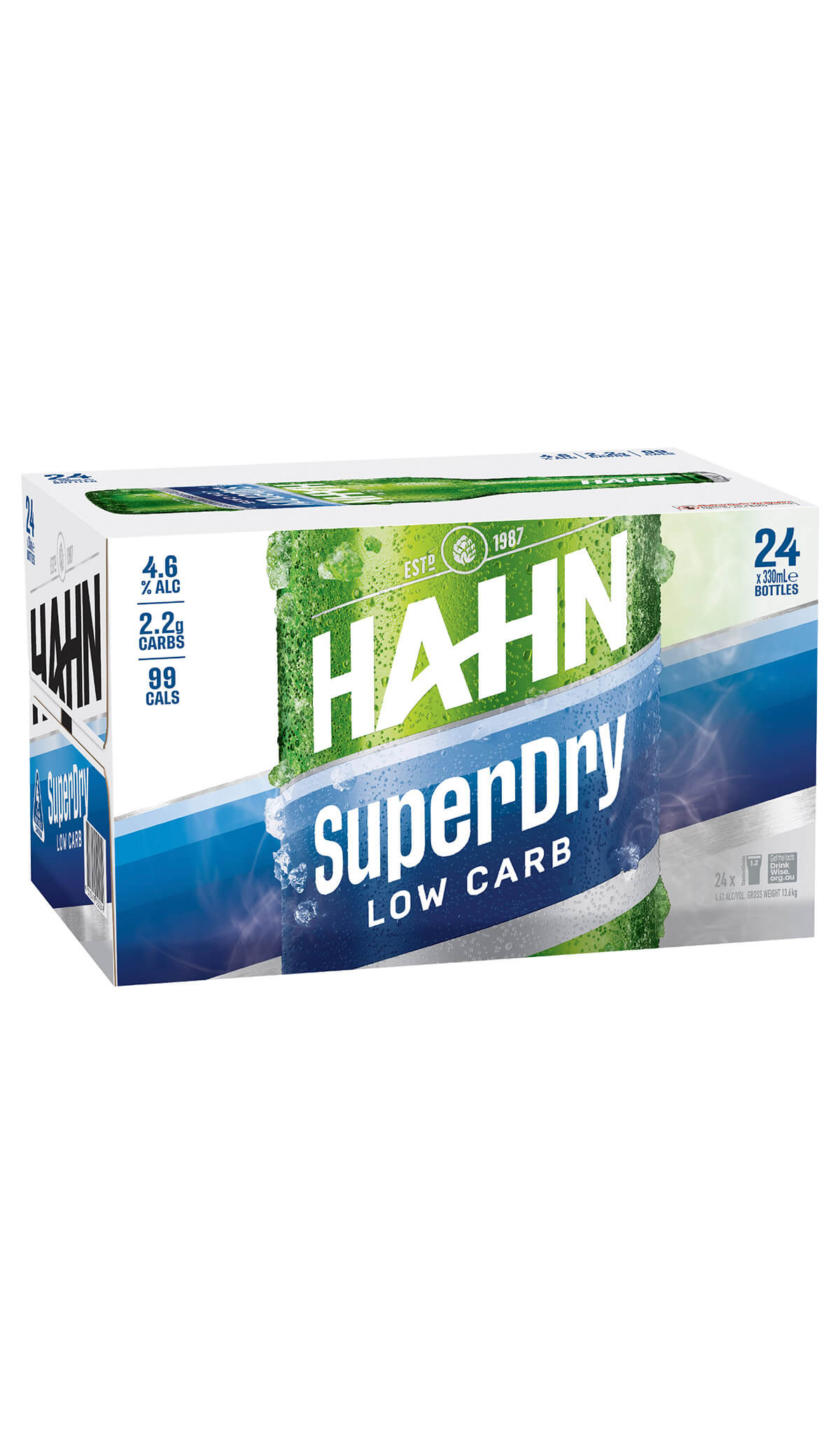 Find out more, explore the range and buy Hahn SuperDry 24 x 330mL Bottle Slab available online at Wine Sellers Direct - Australia's independent liquor specialists.