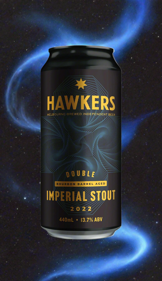 Hawkers BBA Double Imperial Stout 2022 440mL