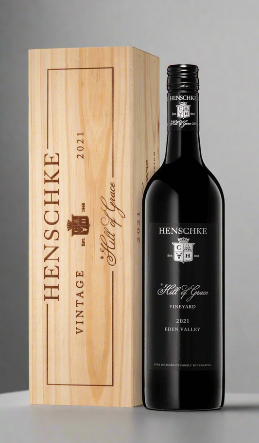 Find out more, explore the range and purchase Henschke Hill Of Grace 2021 (Wooden Gift Box) available online at Wine Sellers Direct's best prices - Australia's independent liquor specialists.