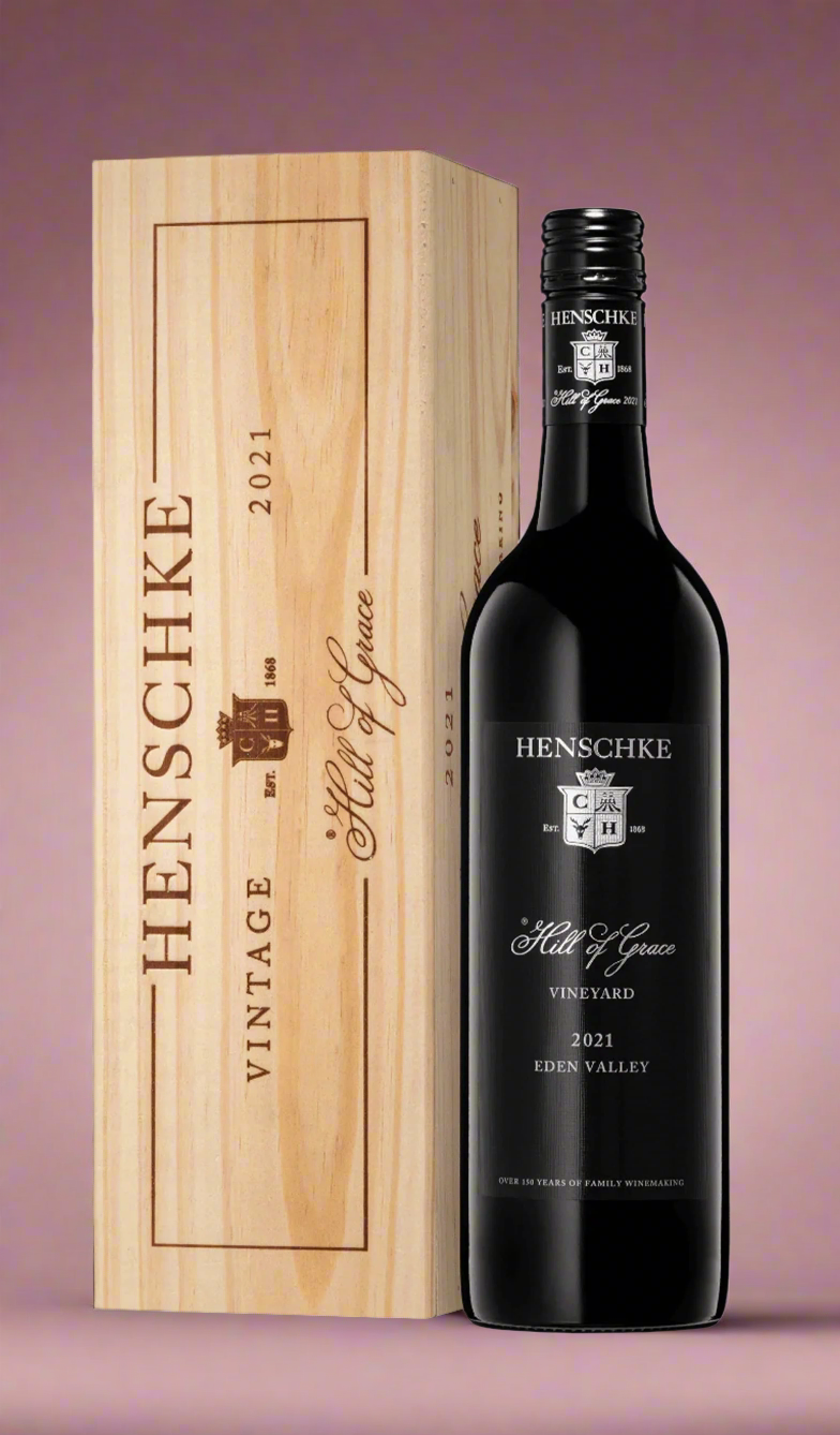 Find out more, explore the range and purchase Henschke Hill Of Grace 2021 (Wooden Gift Box) available online at Wine Sellers Direct's best prices - Australia's independent liquor specialists.