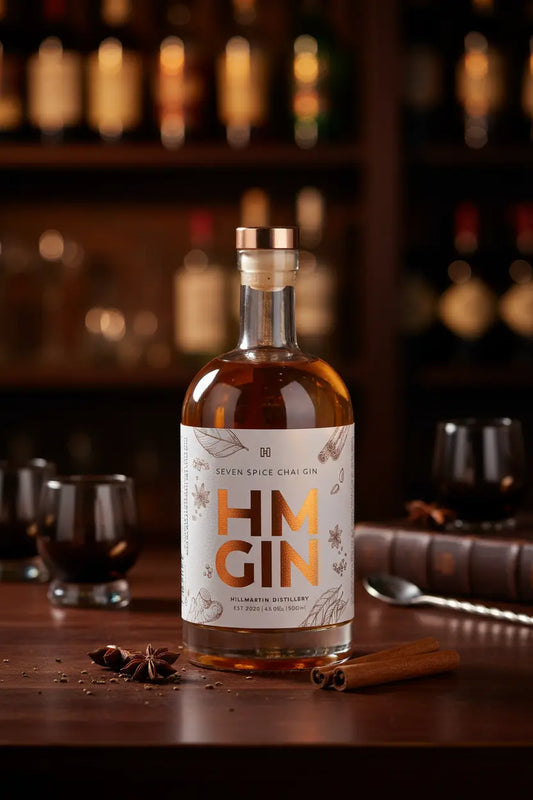 Buy Hillmartin Distillery HM Seven Spice Chai Gin 500ml online at Wine Sellers Direct's best prices.