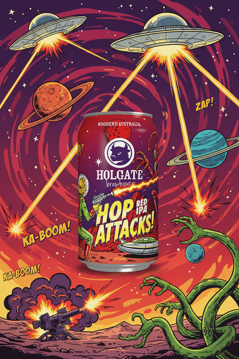 Find out more or buy Holgate Hop Attacks Red IPA 375ml online at Wine Sellers Direct - Australia’s independent liquor specialists.