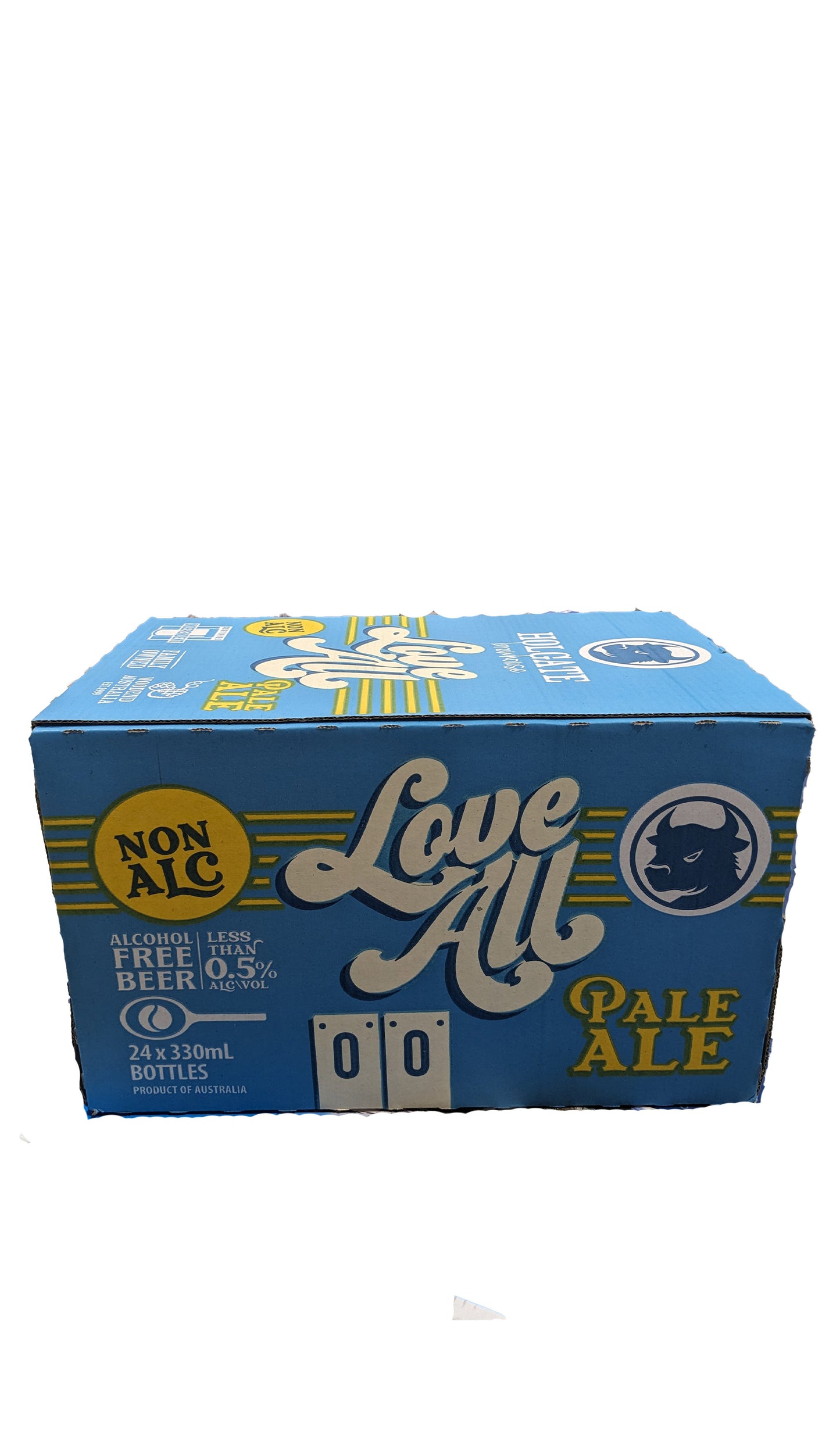 Holgate Love All Non Alc Pale Ale 24x330mL Bottles Slab
