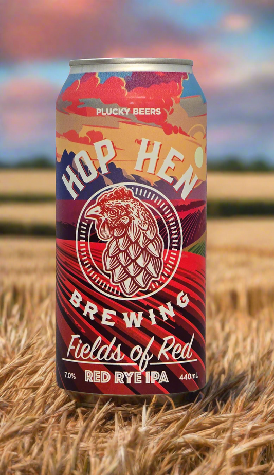 Find out more or buy Hop Hen Fields Of Red RIPA 440mL online at Wine Sellers Direct - Australia’s independent liquor specialists.
