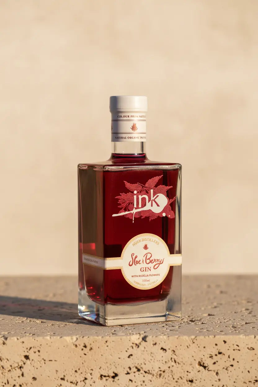 Buy Ink Sloe & Berry Gin 700ml (Husk Distillery) online at Wine Sellers Direct's best prices.