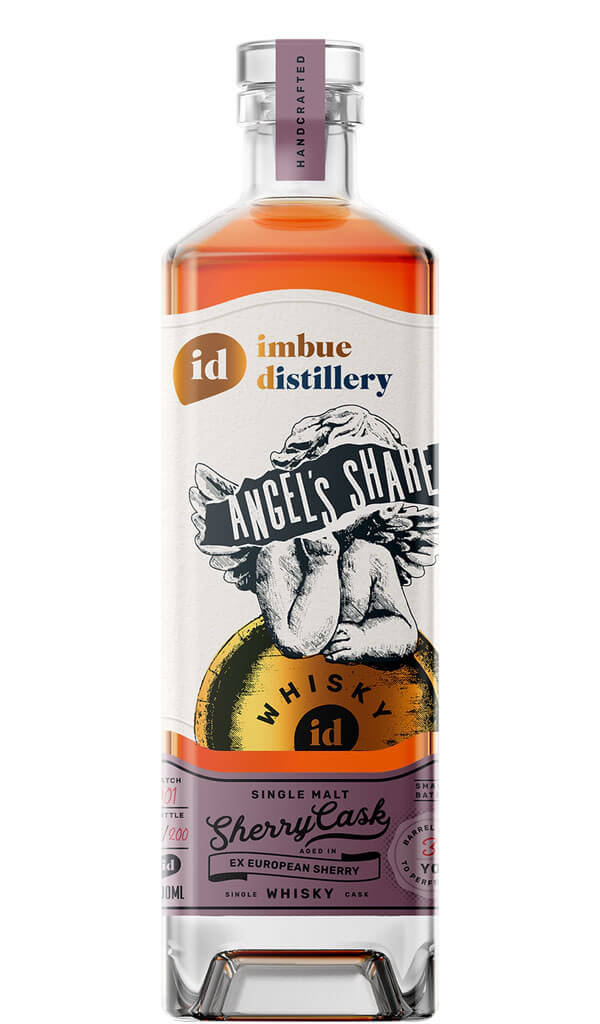 Find out more, explore the range and purchase Imbue Distillery Angels Share Sherry Cask Whisky 700mL available online at Wine Sellers Direct - Australia's independent liquor specialists.