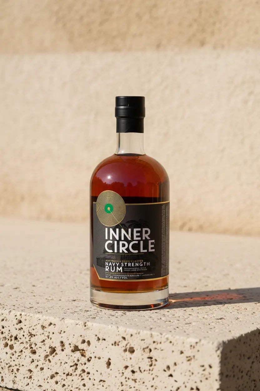 Buy Inner Circle 5 Year Old Navy Strength Rum Green Dot 57.2% 700ml online at Wine Sellers Direct's best prices.