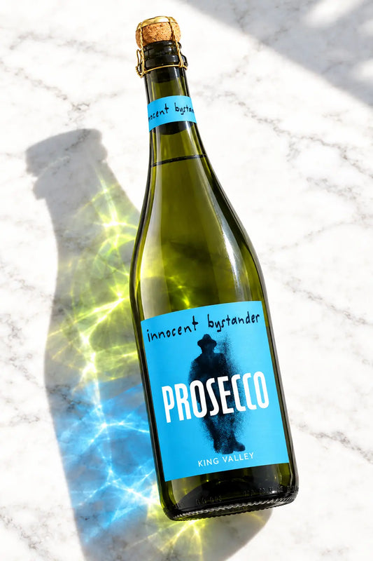 Innocent Bystander Prosecco NV 750mL bottle of sparkling wine from King Valley