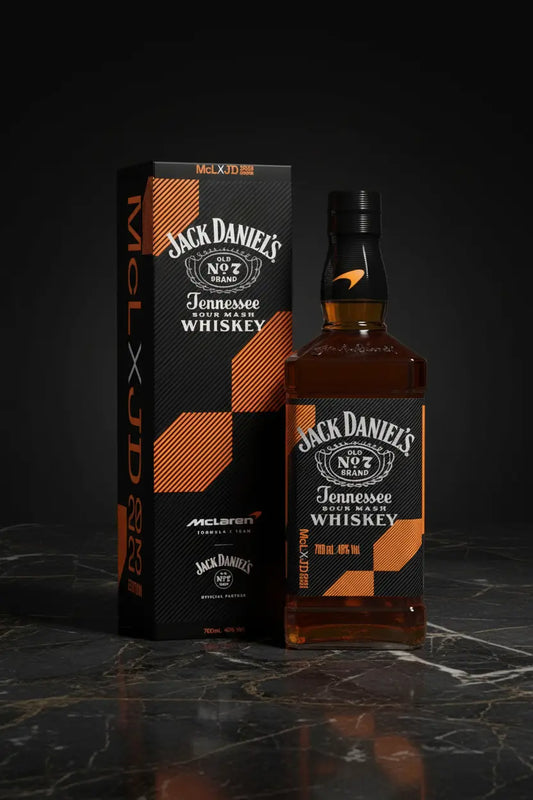 Buy Jack Daniel's Limited Edition McLaren F1 McL X JD 2023 Old No7 700ml online at Wine Sellers Direct's best prices.