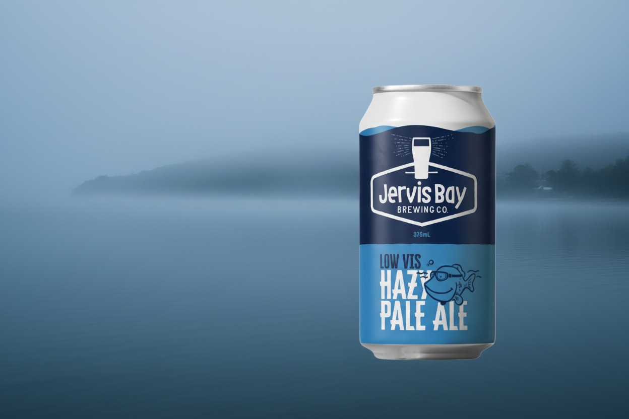 Find out more or buy Jervis Bay Low Vis Hazy Pale Ale 375ml online at Wine Sellers Direct - Australia’s independent liquor specialists.