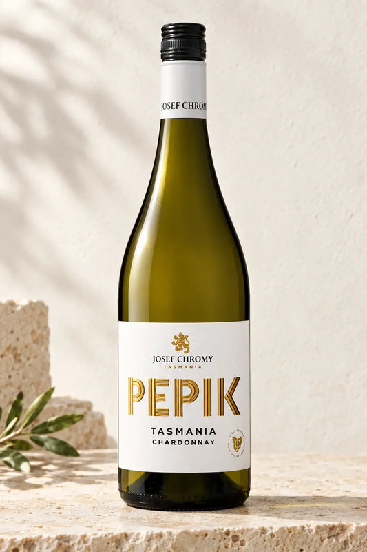 Josef Chromy Pepik Chardonnay 2025 750ml bottle of white wine from Tasmania