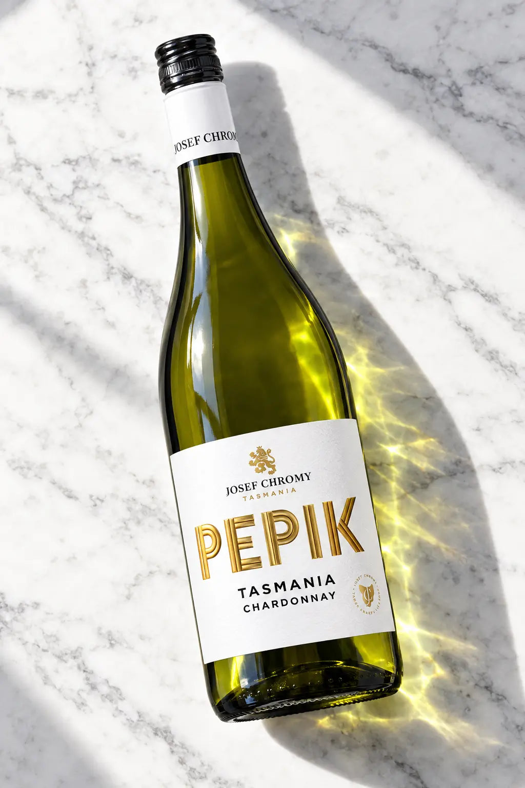 Josef Chromy Pepik Chardonnay 2025 750ml bottle of white wine from Tasmania