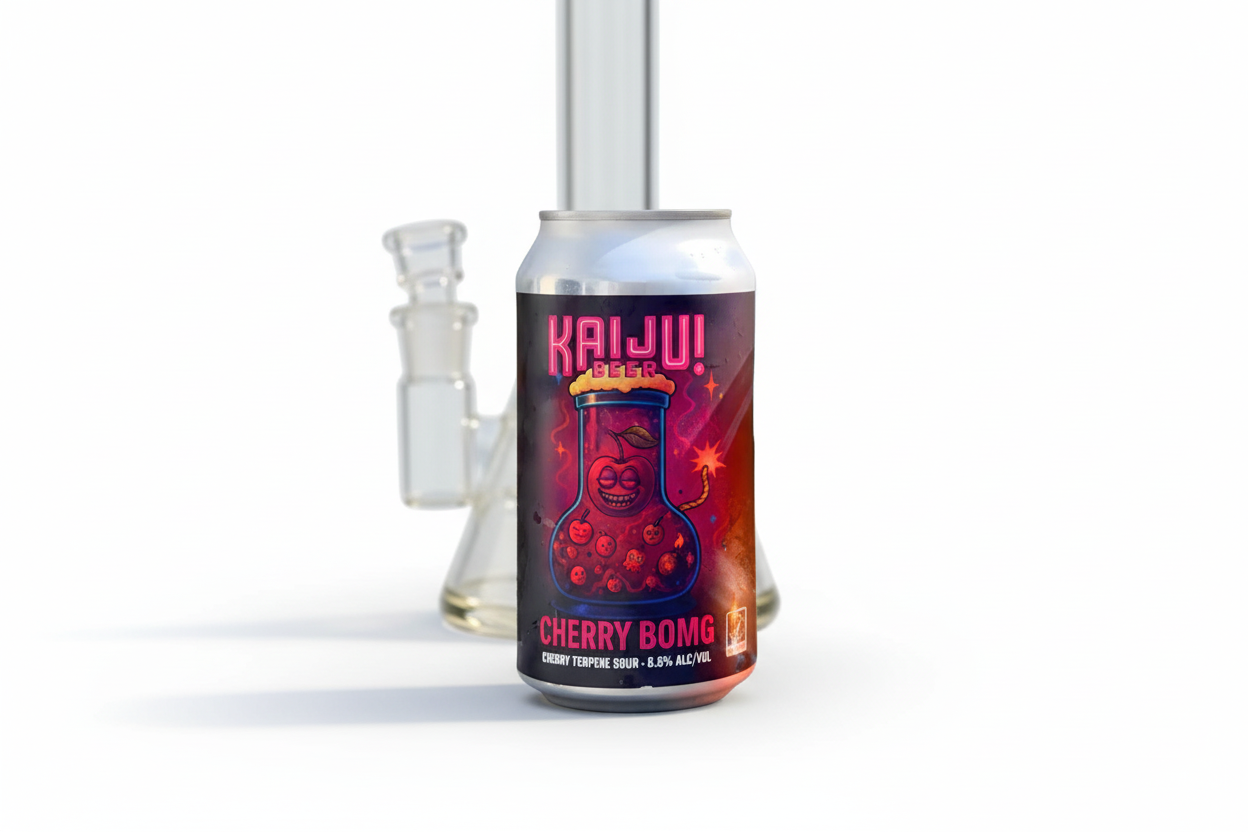 Find out more or buy Kaiju Cherry BOMG Terpene Sour 375ml online at Wine Sellers Direct - Australia’s independent liquor specialists.