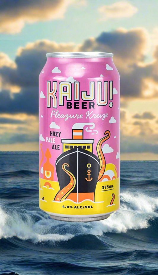 Find out more or buy Kaiju Krush Pleasure Kruze Hazy Pale Ale 375mL online at Wine Sellers Direct - Australia’s independent liquor specialists.