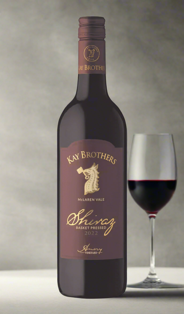 Find out more, explore the range and buy Kay Brothers Basket Pressed Shiraz 2022 (McLaren Vale) available at Wine Sellers Direct's best prices.