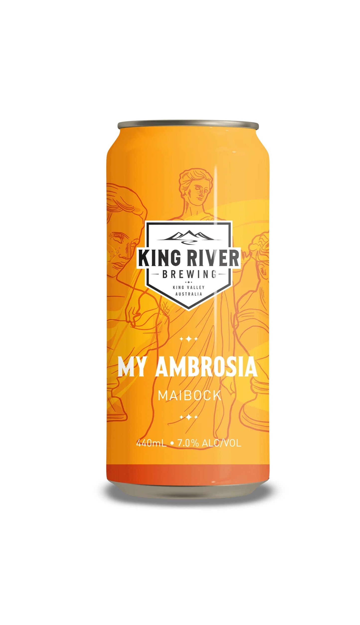 Find out more or buy King River My Ambrosia Maibock 440ml online at Wine Sellers Direct - Australia’s independent liquor specialists.
