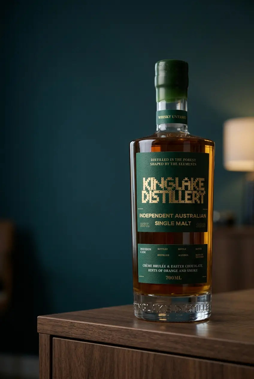 Kinglake O'Grady's Bourbon Cask Single Malt Whisky 700mL bottle – Kinglake Distillery, Victoria, Australia