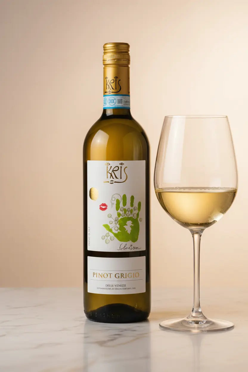 KRIS Pinot Grigio Delle Venezie 2025 750ml bottle white wine from Italy