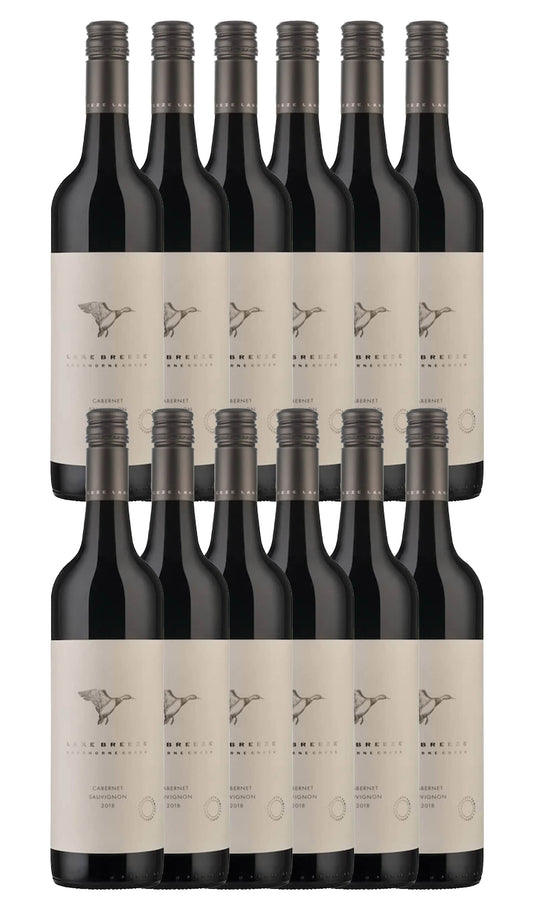 Buy Lake Breeze Cabernet Sauvignon 2018 (Langhorne Creek) Dozen Deal at Wine Sellers Direct's best prices.