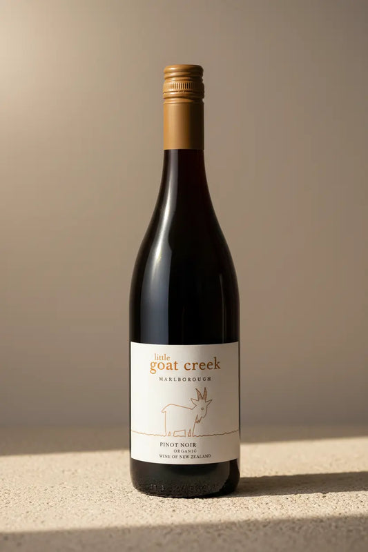 Buy Little Goat Creek Pinot Noir 2024 Organic Marlborough online at Wine Sellers Direct's best prices.