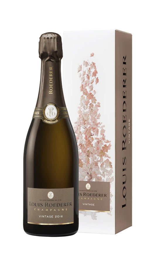 Find out more or buy Louis Roederer Champagne Vintage 2016 Gift Boxed 750mL (France)  available at Wine Sellers Direct's best prices - Australia's independent liquor specialists.