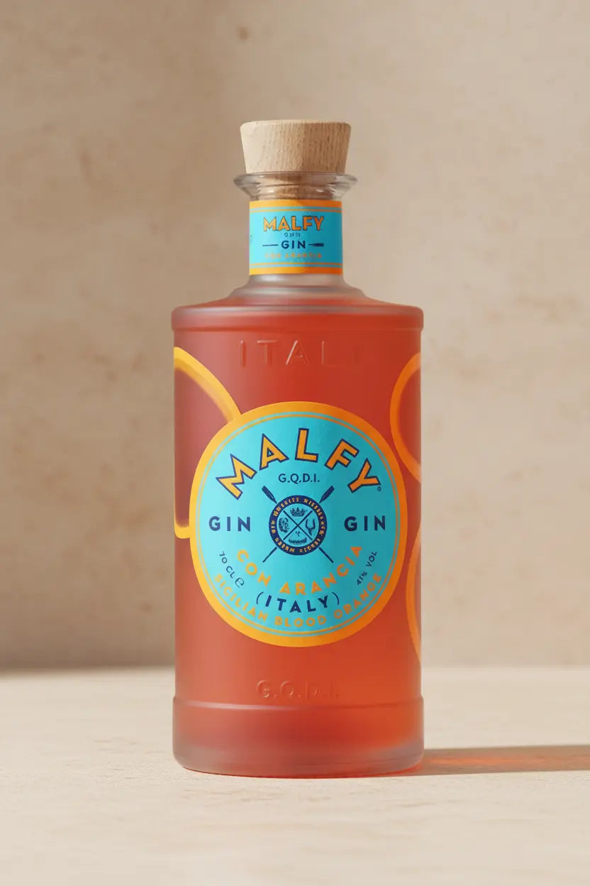 Buy Malfy Gin Con Arancia Blood Orange 700mL (Italy) online at Wine Sellers Direct.