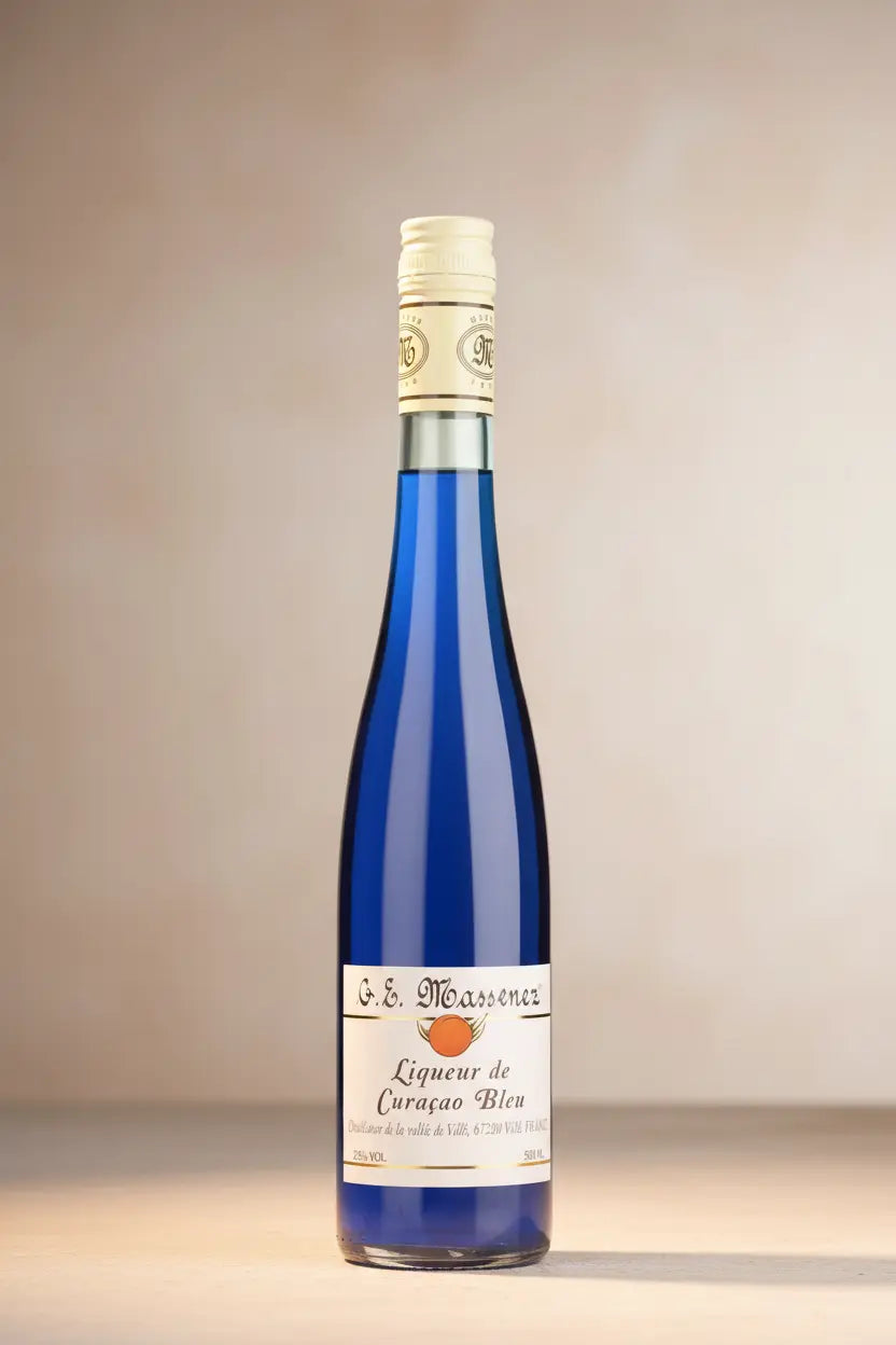 Buy Massenez Blue Curacao 500mL (France) available online at Wine Sellers Direct's best prices.
