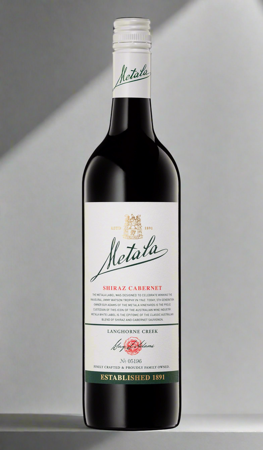 Find out more, explore the range and purchase Metala White Label Shiraz Cabernet 2023 (Langhorne Creek) available online at Wine Sellers Direct's best prices - Australia's independent liquor specialists.