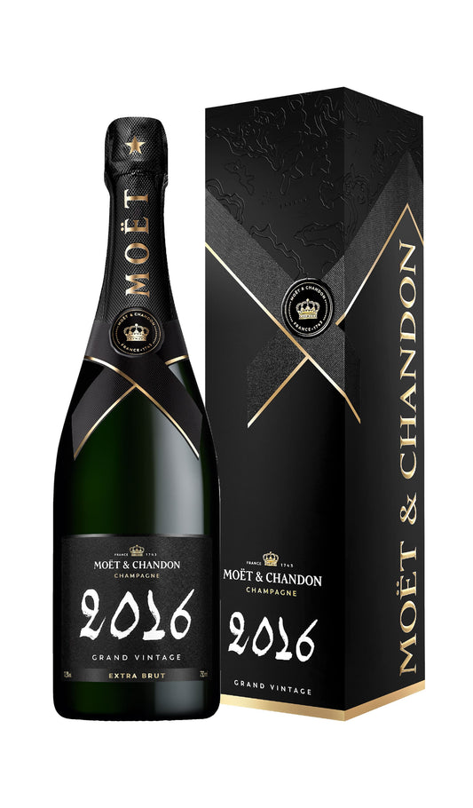 Buy Moët & Chandon Grand Vintage Extra Brut 2016 (Champagne) available at Wine Sellers Direct's best prices.