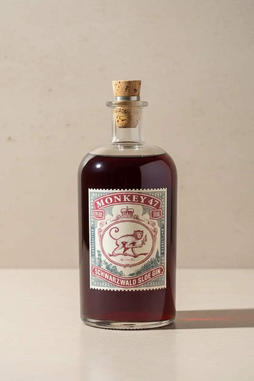 Buy Monkey 47 Schwarzwald Sloe Gin 500ml (Germany) online at Wine Sellers Direct's best prices.