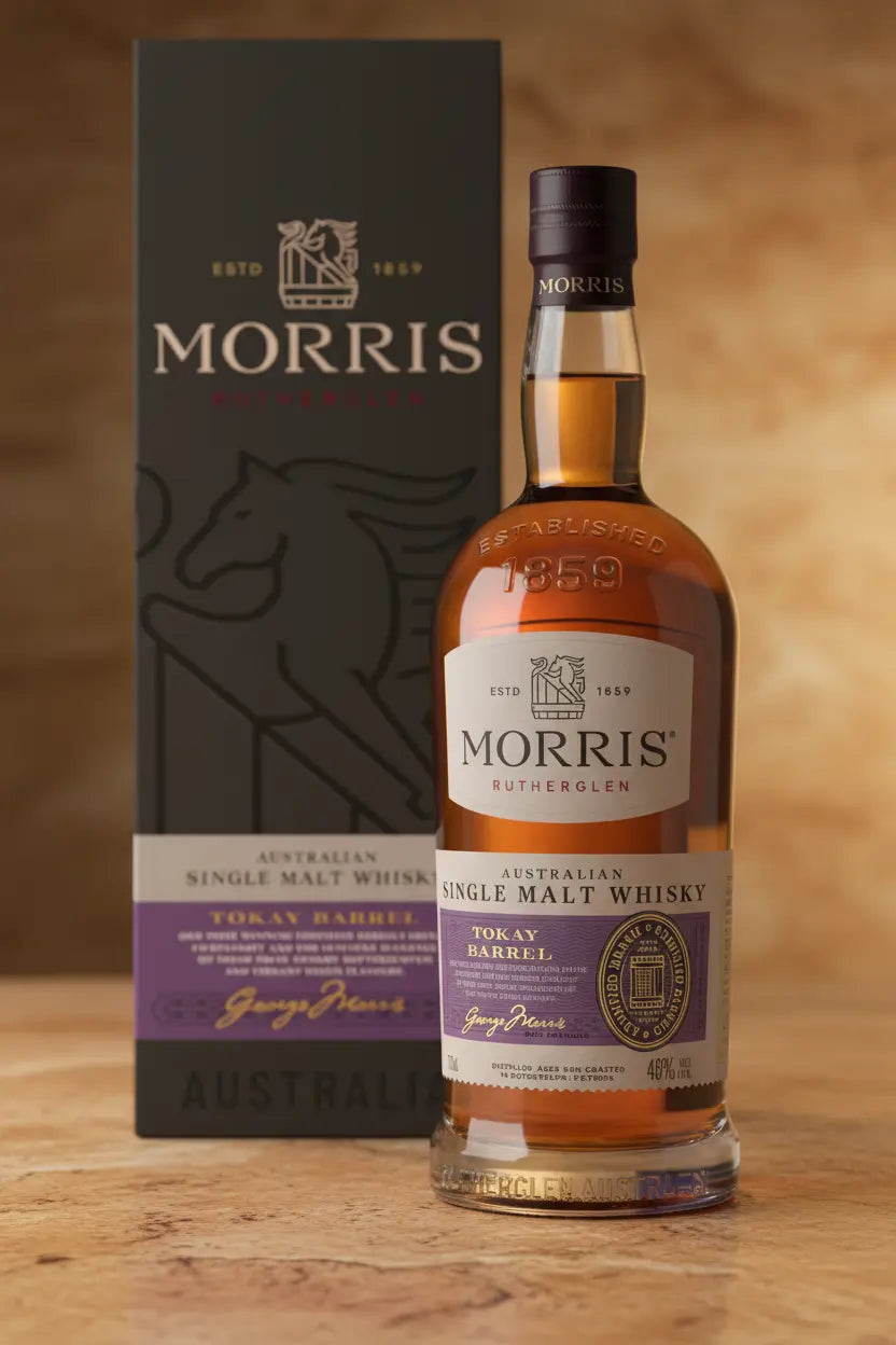 Morris Tokay Barrel Australian Single Malt Whisky 700mL bottle from Rutherglen