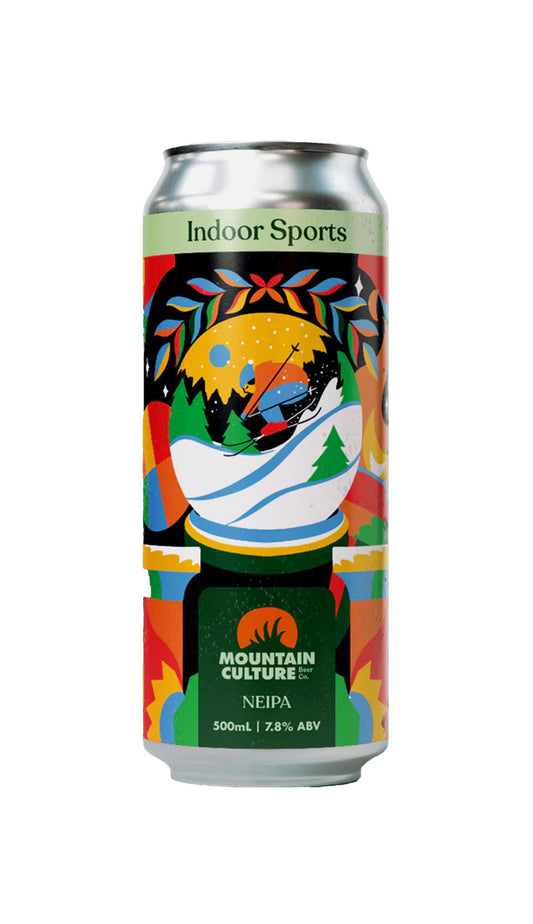 Find out more or buy Mountain Culture Indoor Sports NEIPA 500ml online at Wine Sellers Direct - Australia’s independent liquor specialists.