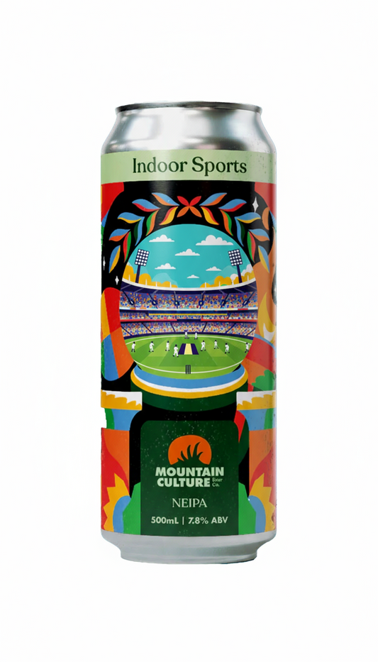 Find out more or buy Mountain Culture Indoor Sports NEIPA 500ml online at Wine Sellers Direct - Australia’s independent liquor specialists.