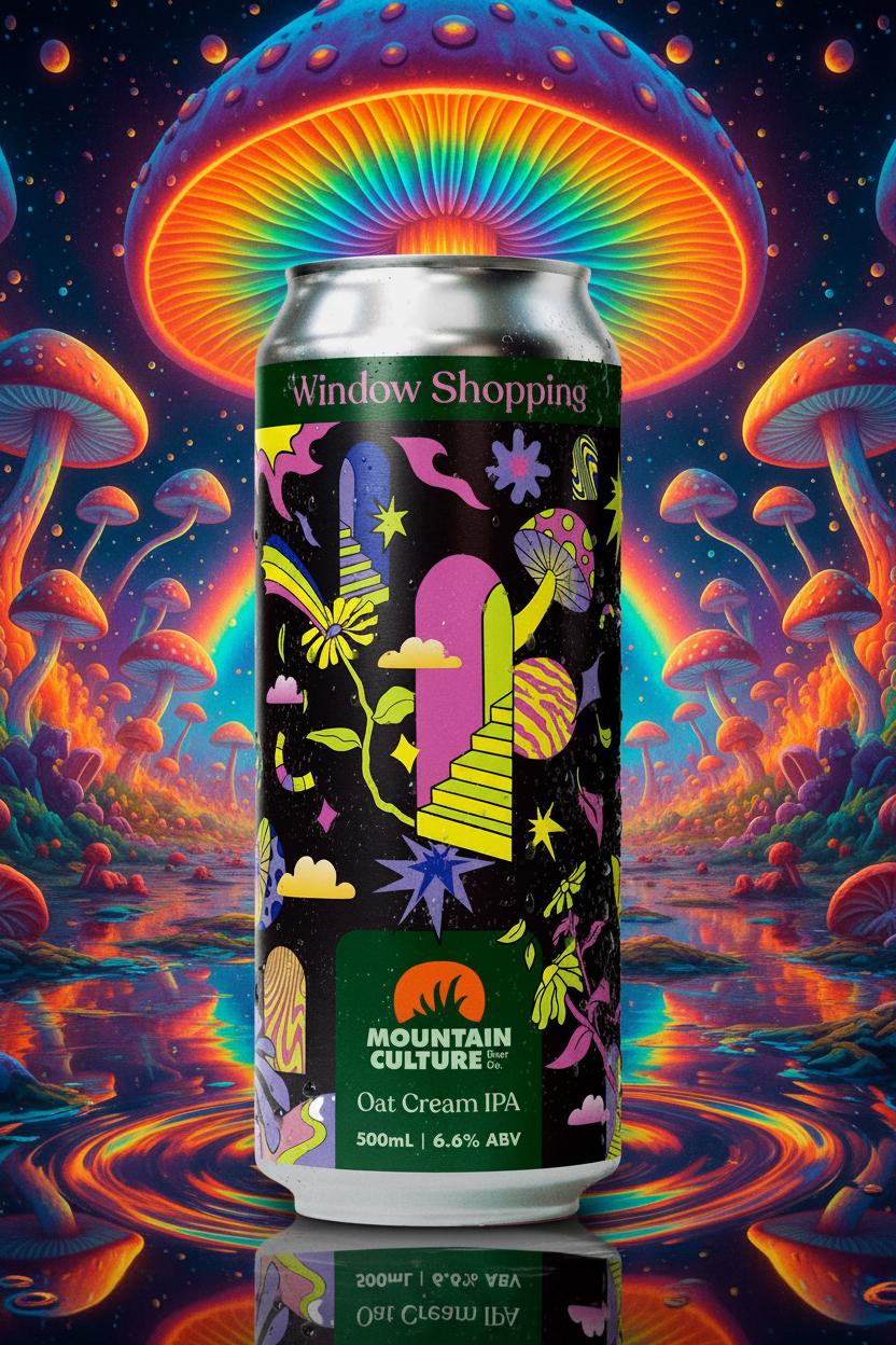 Find out more or buy Mountain Culture Window Shopping Oat Cream IPA 500mL online at Wine Sellers Direct - Australia’s independent liquor specialists.