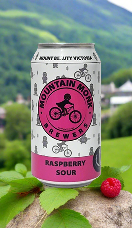Find out more or buy Mountain Monk Raspberry Sour 375ml online at Wine Sellers Direct - Australia’s independent liquor specialists.