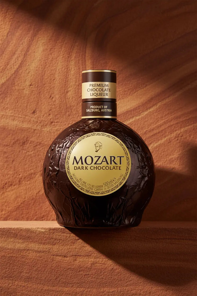 Find out more or buy Mozart Dark Chocolate Cream Liqueur 500ml online at Wine Sellers Direct.
