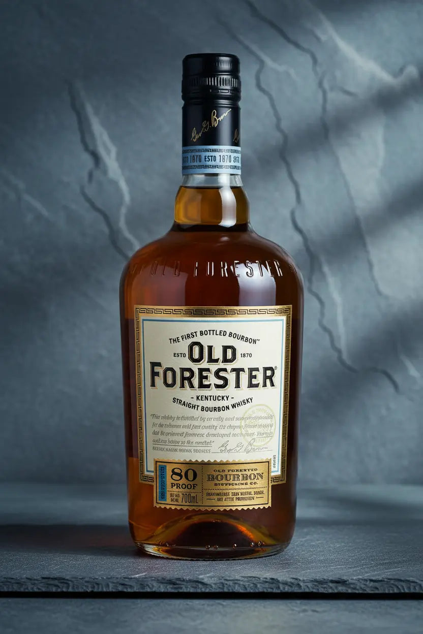 Buy Old Forester 80 Proof Kentucky Straight Bourbon Whiskey 700ml online at Wine Sellers Direct.