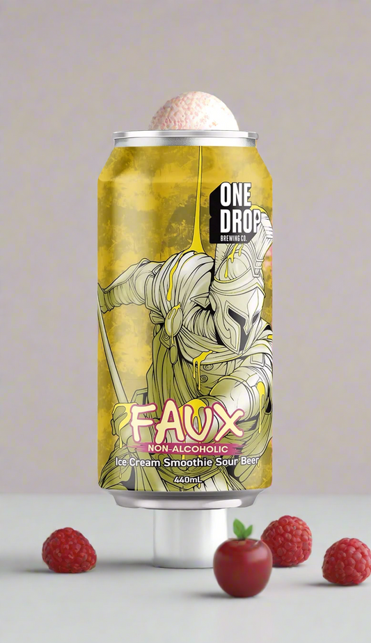 Find out more or buy One Drop Faux Non Alc Ice Cream Smoothie Sour Beer 440ml online at Wine Sellers Direct - Australia’s independent liquor specialists.