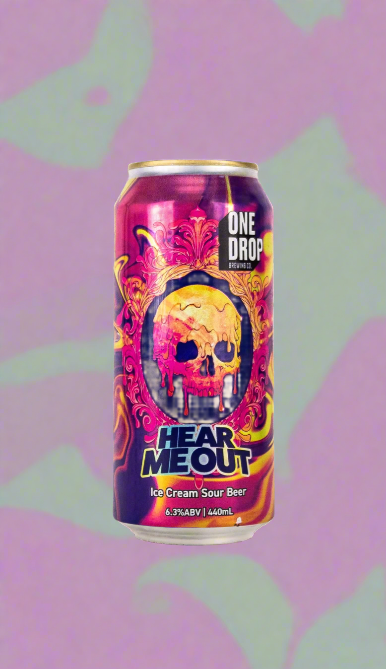 Find out more or buy One Drop Hear Me Out Ice Cream Sour 440ml online at Wine Sellers Direct - Australia’s independent liquor specialists.
