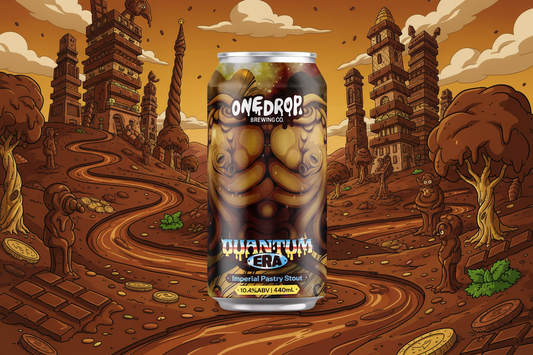 Find out more or buy One Drop Quantum Era Imperial Pastry Stout 440ml online at Wine Sellers Direct - Australia’s independent liquor specialists.