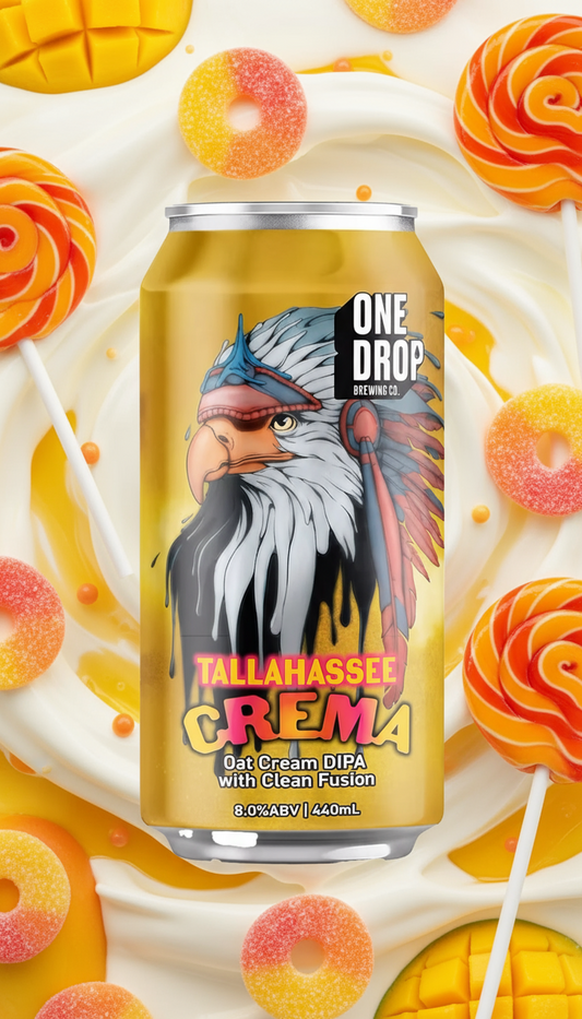 Find out more or buy One Drop Tallahassee Crema OCDIPA 440ml online at Wine Sellers Direct - Australia’s independent liquor specialists.